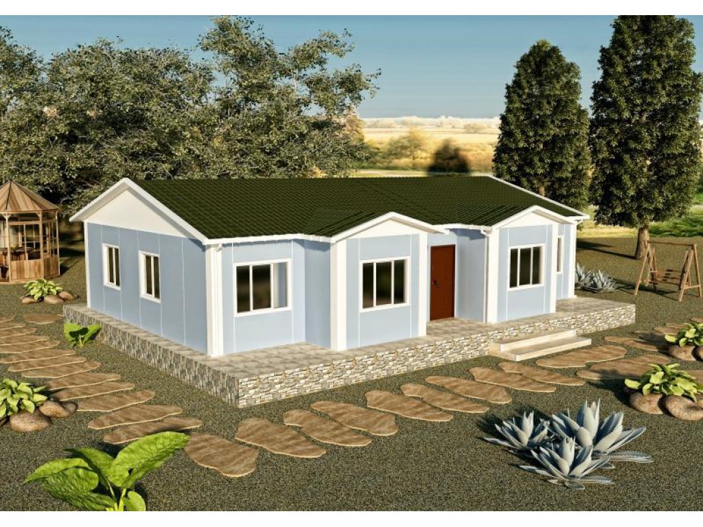 Tek Katlı 112 m2 Prefabrik Ev