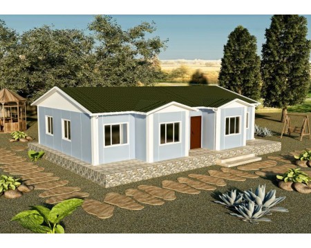 Tek Katlı 112 m2 Prefabrik Ev