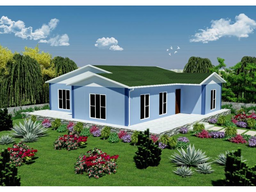 Tek Katlı 114 m2 Prefabrik Ev