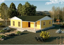 Tek Katlı 117 m2 Prefabrik Ev