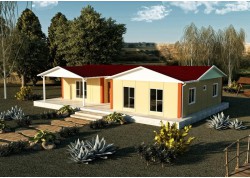 Tek Katlı 120 m2 Prefabrik Ev