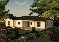 Tek Katlı 166 m2 Prefabrik Ev