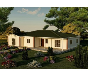 Tek Katlı 166 m2 Prefabrik Ev