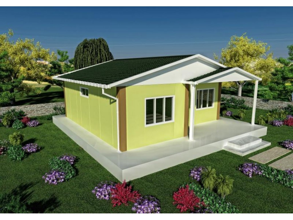 Tek Katlı 62 m2 Prefabrik Ev