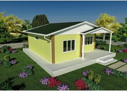 Tek Katlı 62 m2 Prefabrik Ev