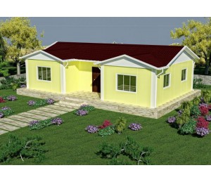 Tek Katlı 73 m2 Prefabrik Ev