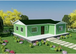 Tek Katlı 75 m2 Prefabrik Ev