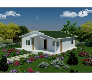 Tek Katlı 82 m2 Prefabrik Ev